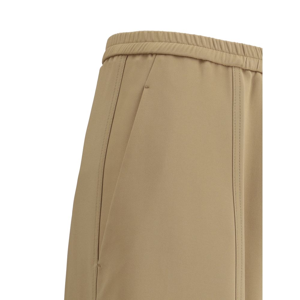 Forte_Forte Cargohose mit elastischem Bund