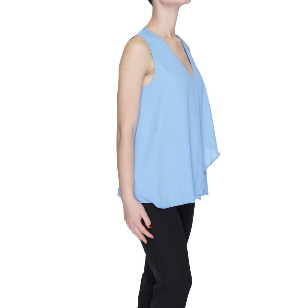Blaue Polyesterbluse von Sandro Ferrone
