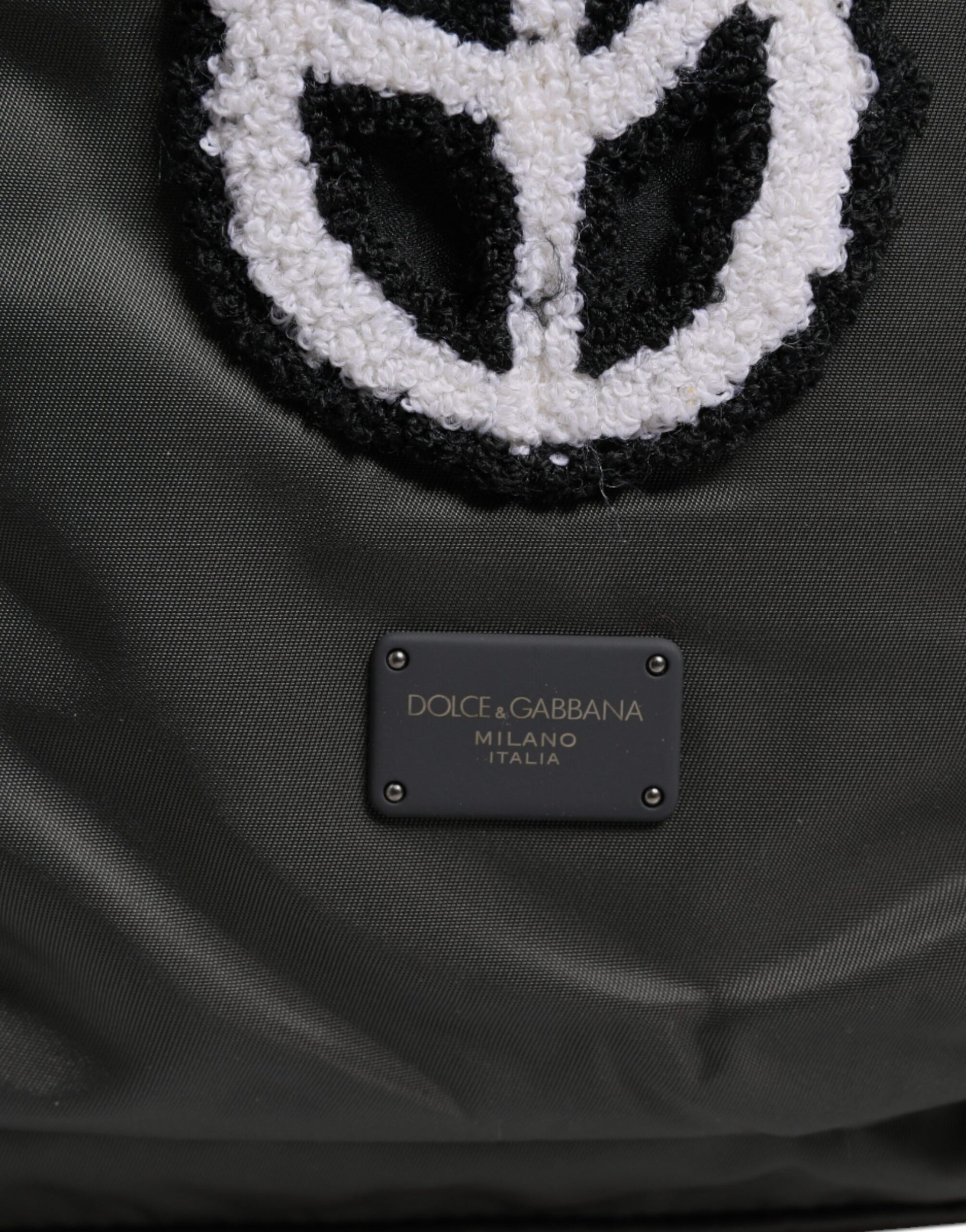 Dolce &amp; Gabbana – Prince Forever – Schul- und Reiserucksack aus grauem Nylon
