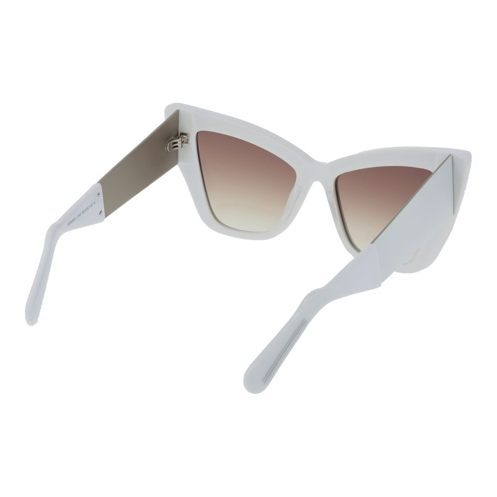 GCDS White Acetate Sunglasses - Allority