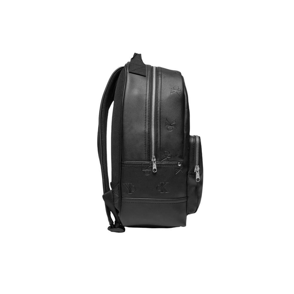 Calvin Klein Jeans – Schwarzer Polyethylen-Rucksack