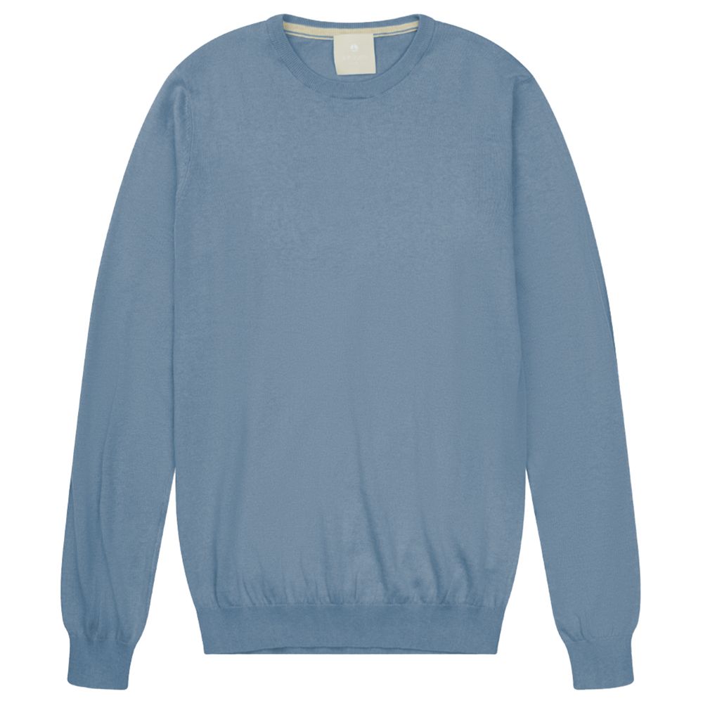 AT.P.CO Hellblauer Herrenpullover aus Baumwolle