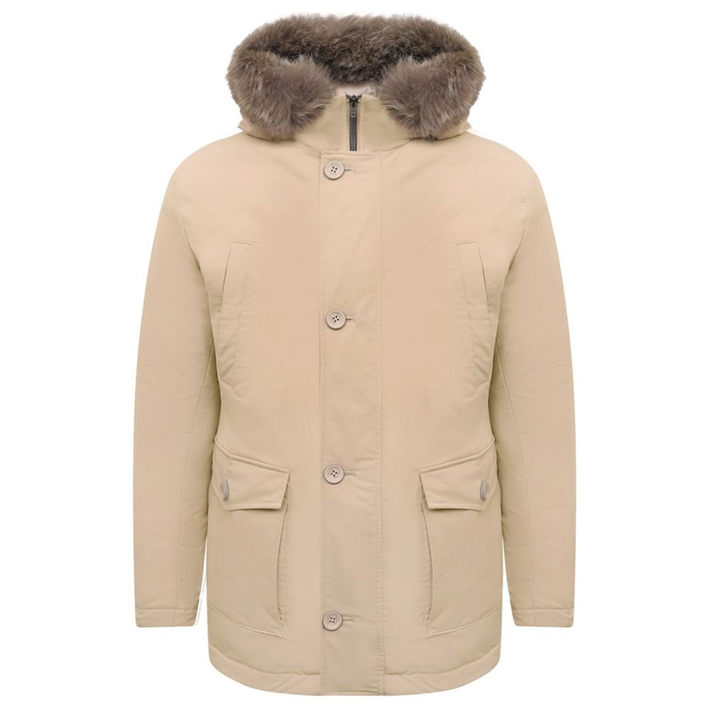 Beige Nylonjacke von Herno