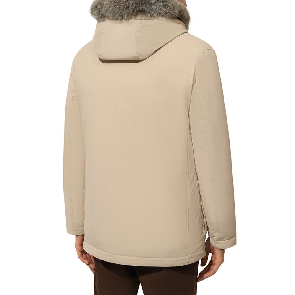 Beige Nylonjacke von Herno
