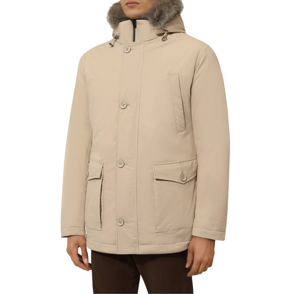 Beige Nylonjacke von Herno