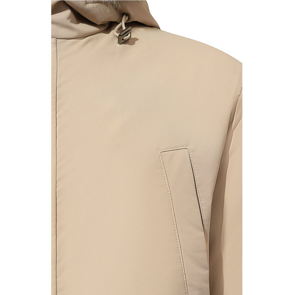 Beige Nylonjacke von Herno