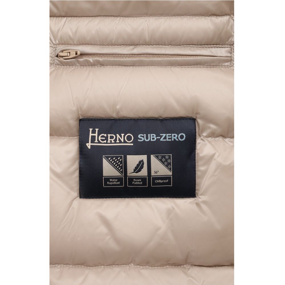Beige Nylonjacke von Herno