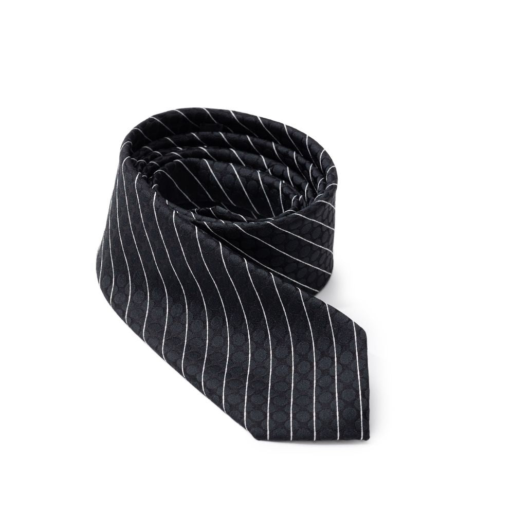 Dolce &amp; Gabbana Schwarze Krawatten und Fliegen aus Polyester