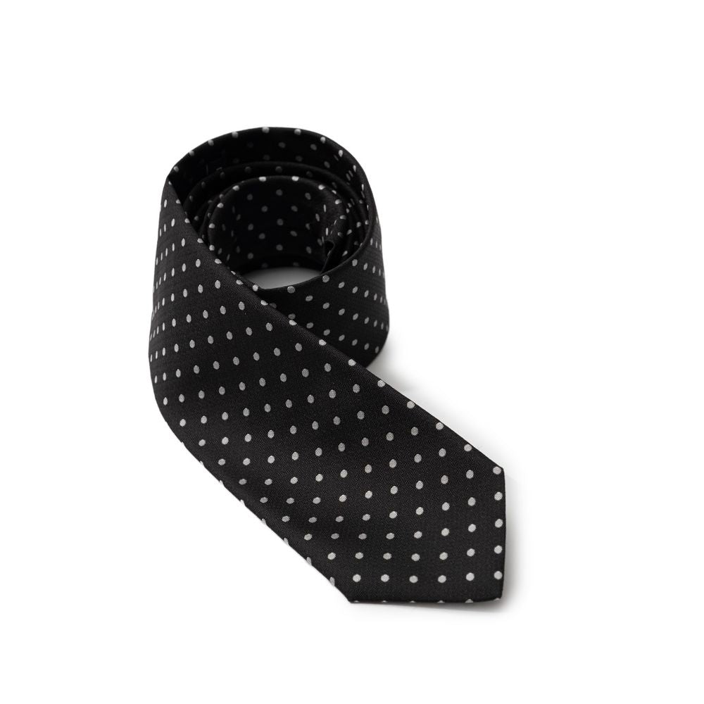 Dolce &amp; Gabbana Schwarze Seidenkrawatten und Fliege