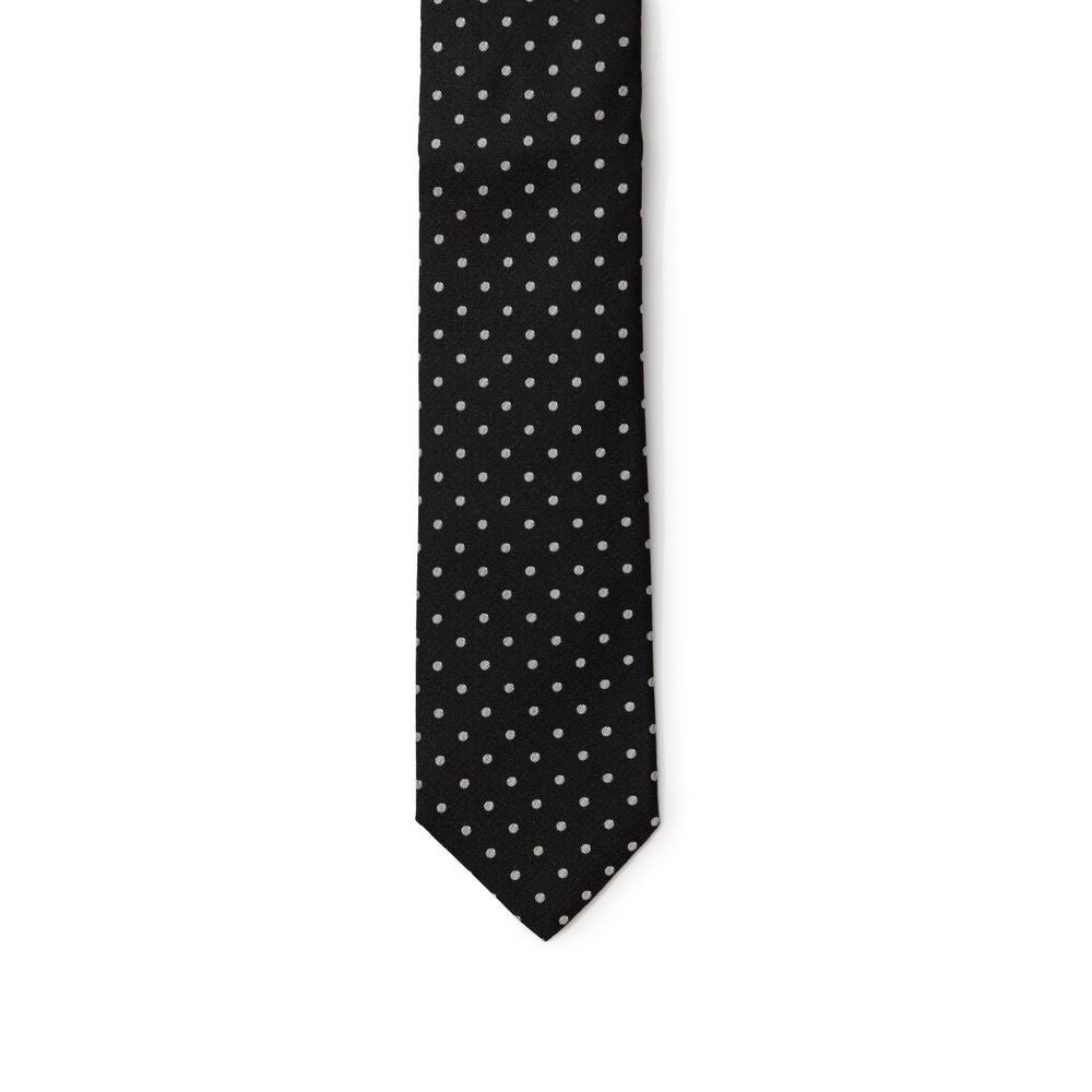 Dolce &amp; Gabbana Schwarze Seidenkrawatten und Fliege