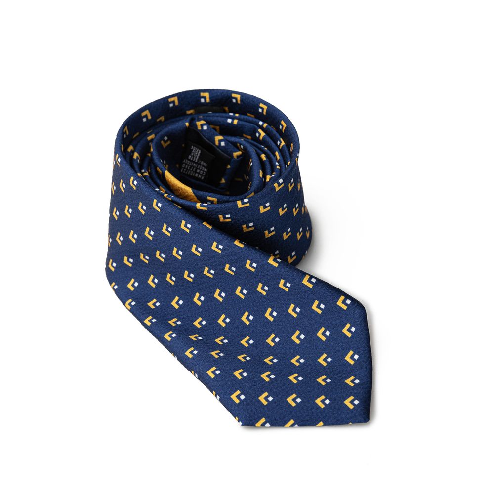 Giorgio Armani Blaue Seidenkrawatten und Fliegen