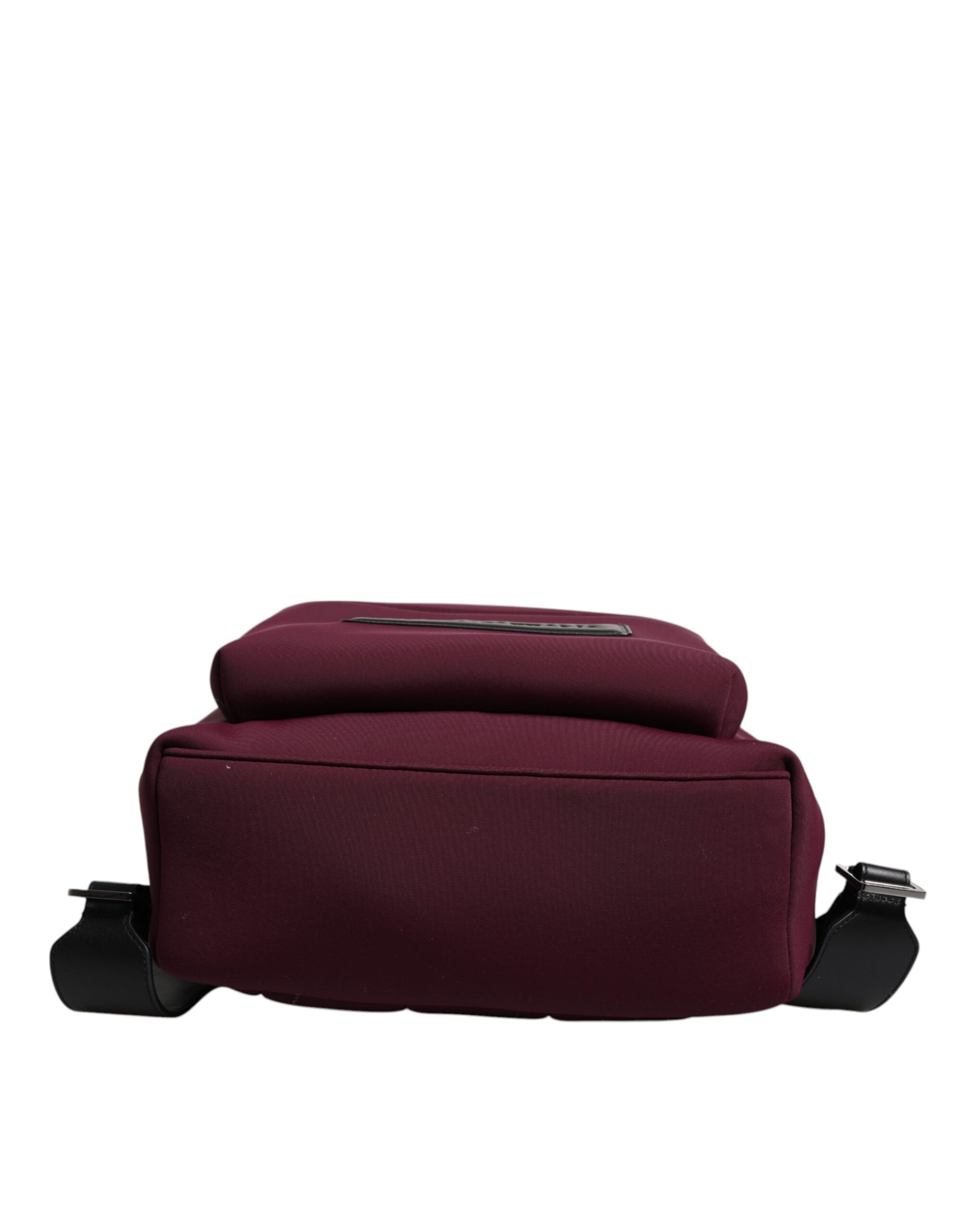 Dolce &amp; Gabbana Bordeaux Montreale Tecnico Textil Herren Rucksack Tasche