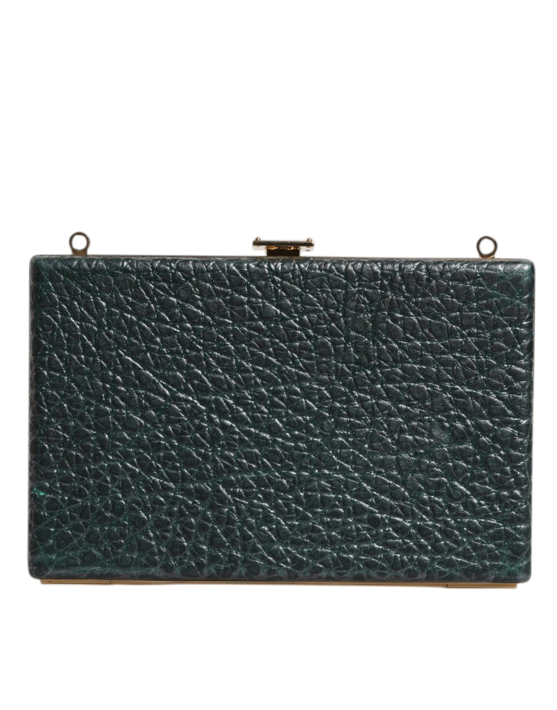 Dolce &amp; Gabbana – Schwarze Clutch aus Leder für den Abend