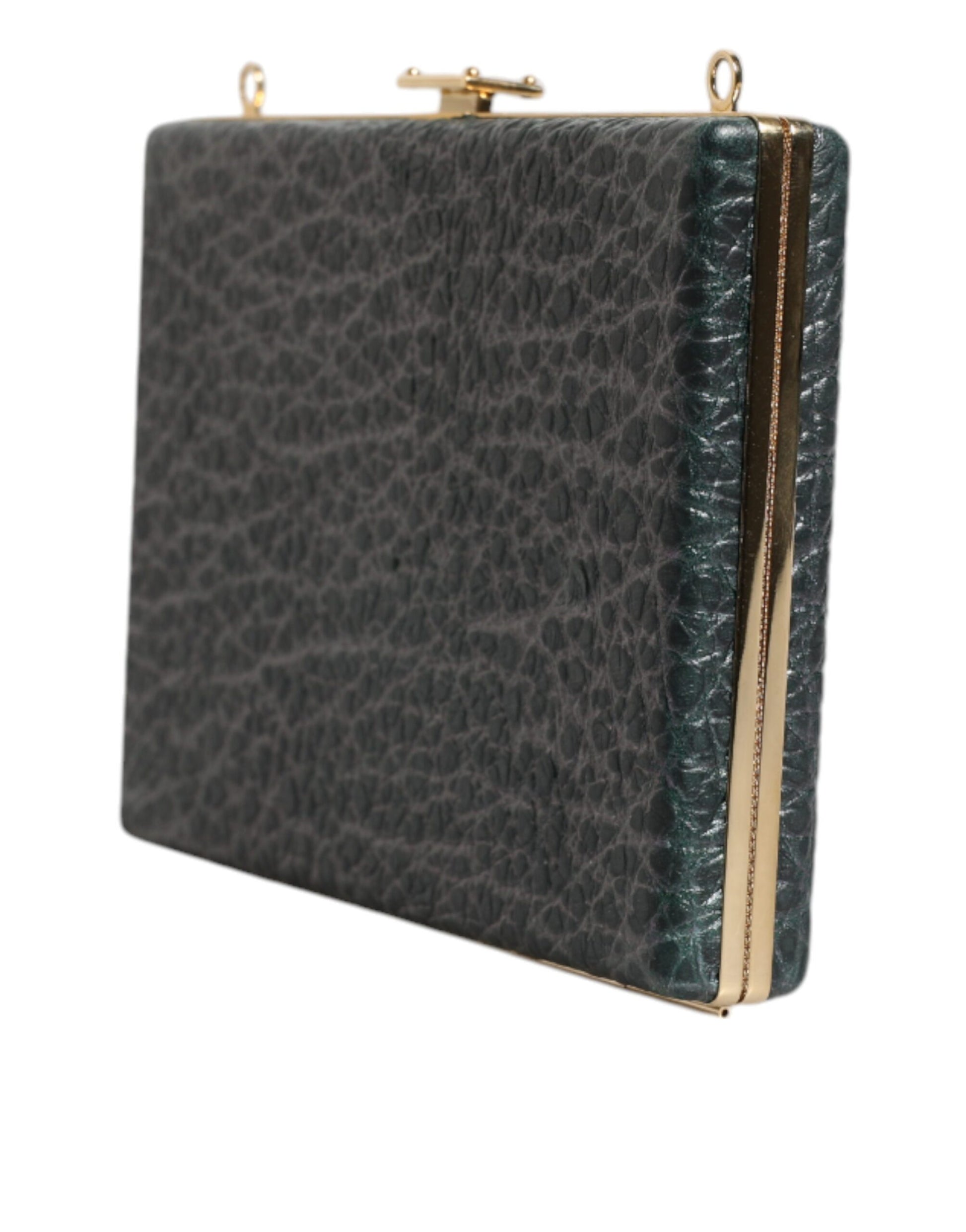 Dolce &amp; Gabbana – Schwarze Clutch aus Leder für den Abend