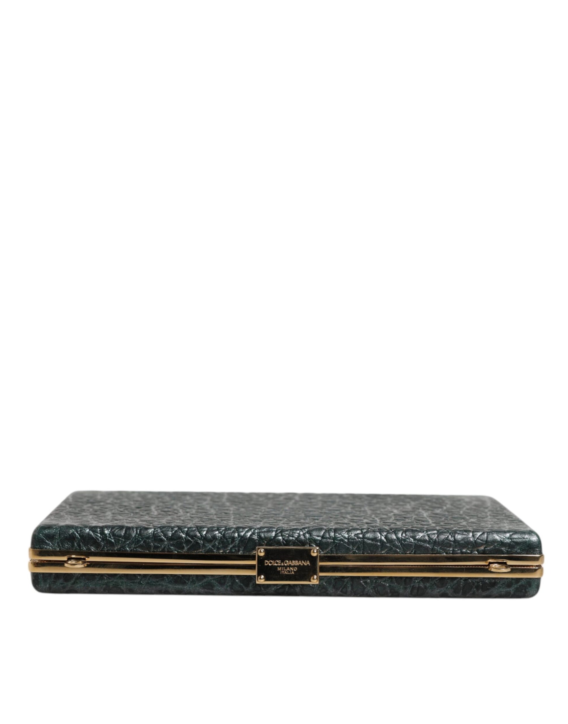 Dolce &amp; Gabbana – Schwarze Clutch aus Leder für den Abend