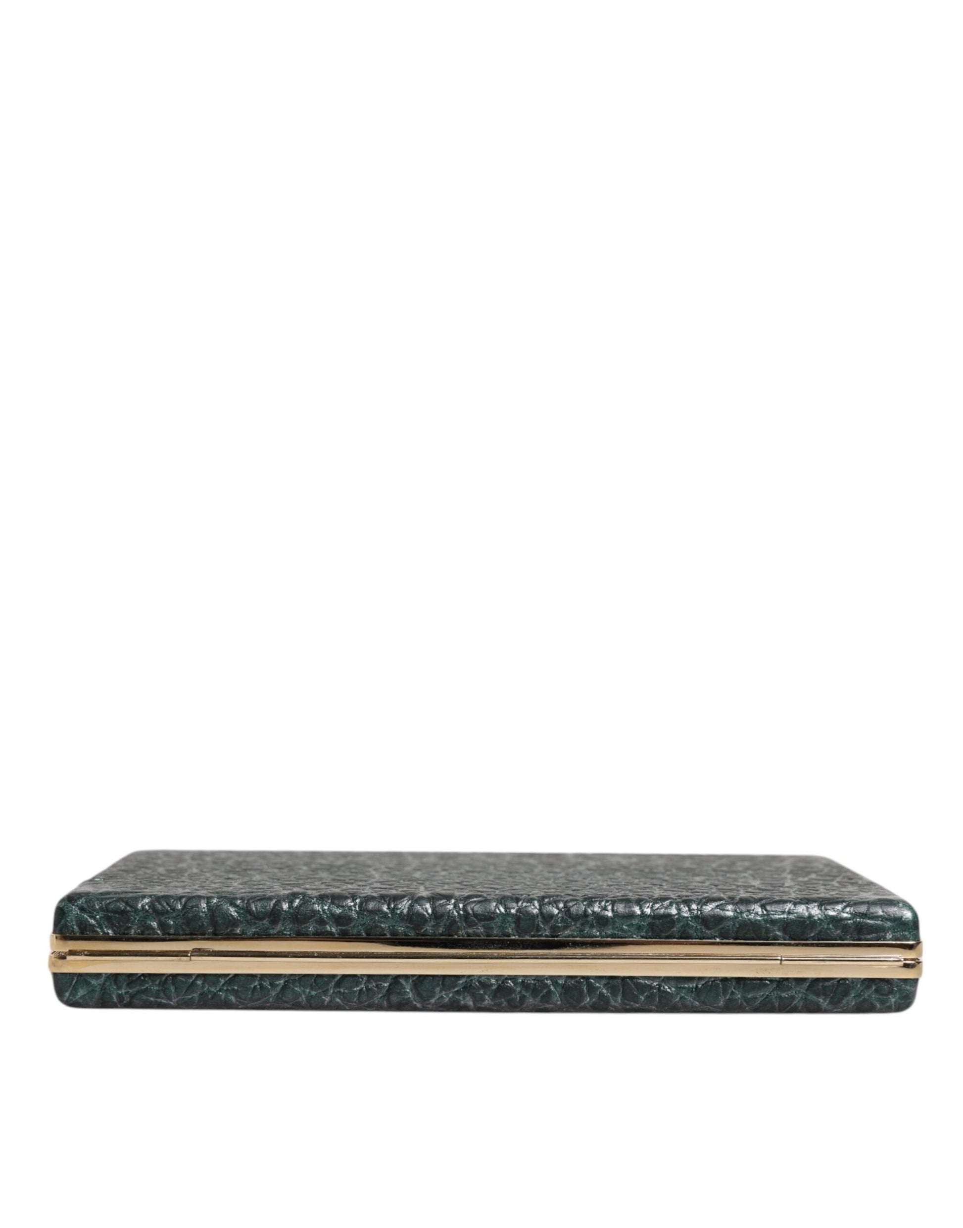 Dolce &amp; Gabbana – Schwarze Clutch aus Leder für den Abend