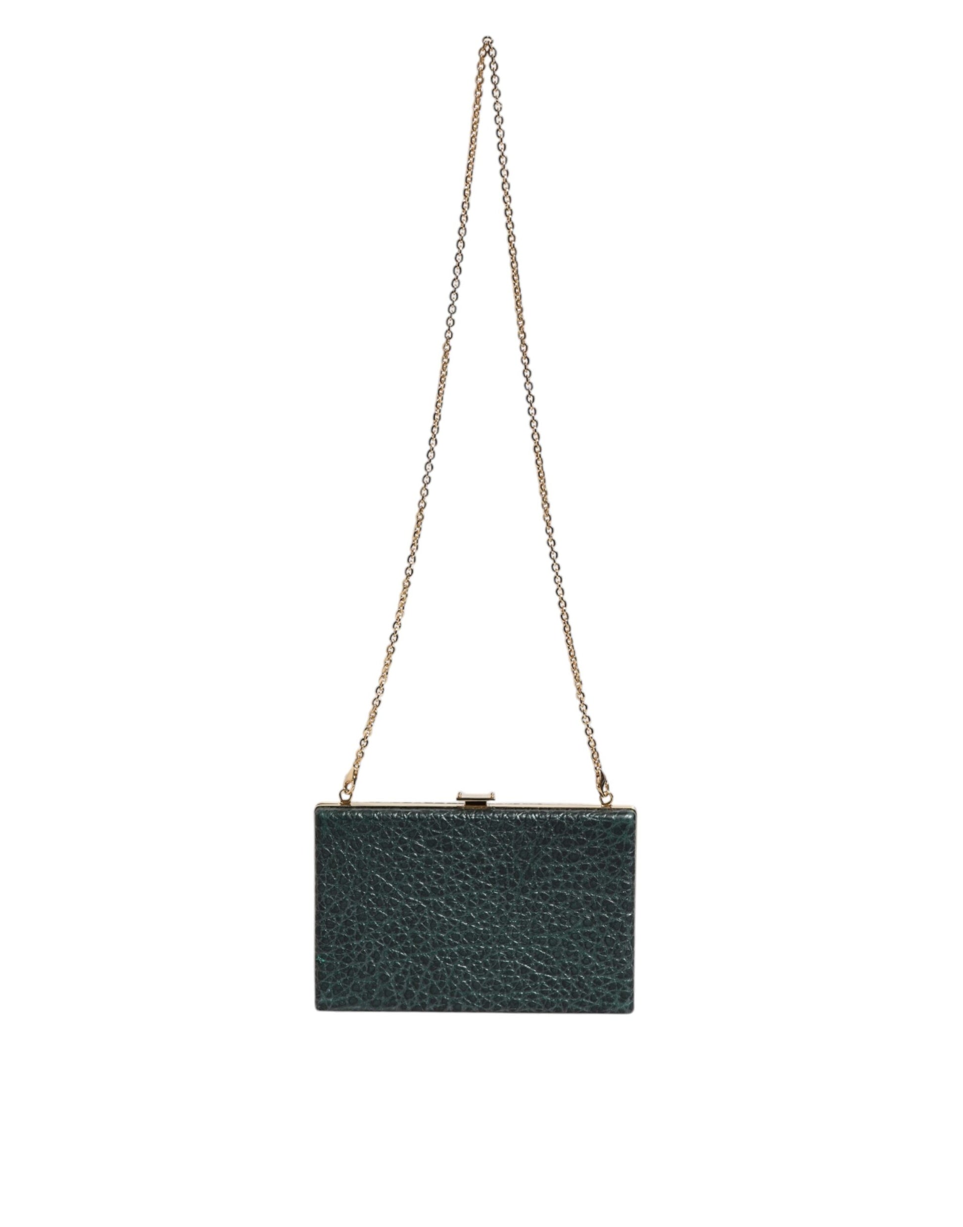 Dolce &amp; Gabbana – Schwarze Clutch aus Leder für den Abend