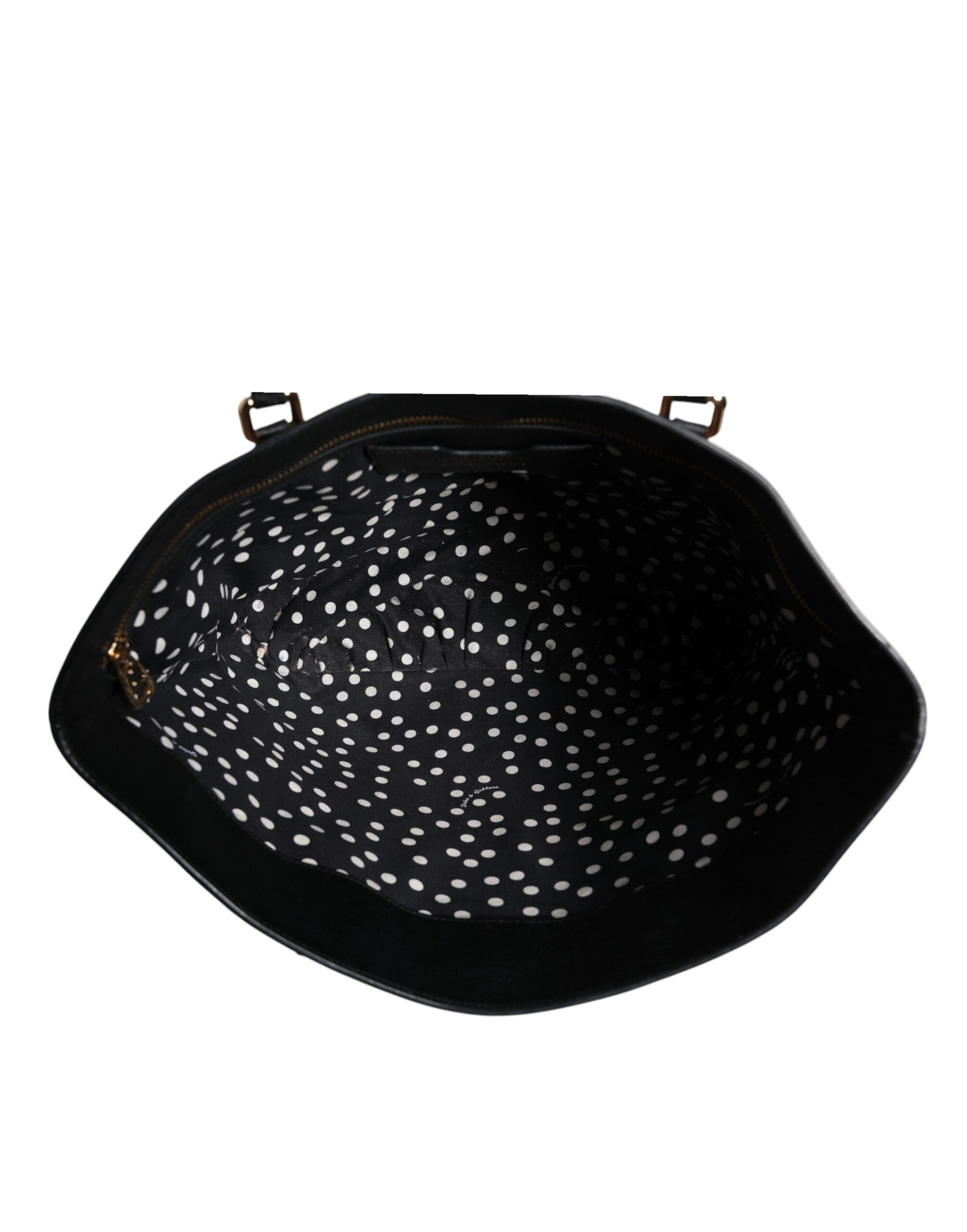 Dolce &amp; Gabbana Schultertasche aus Kalbsleder mit Leopardenmuster in Braun und Schwarz