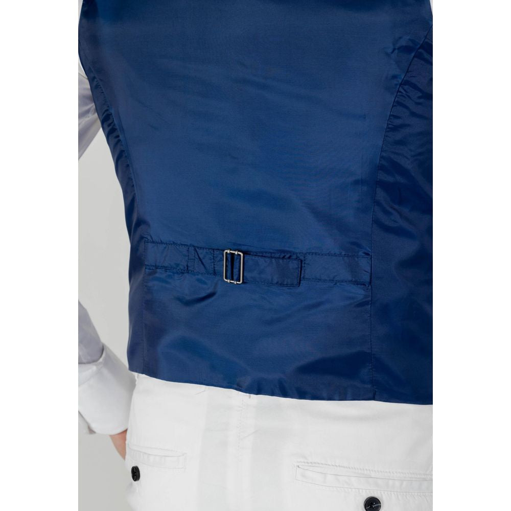Only &amp; Sons – Blaue Polyesterweste