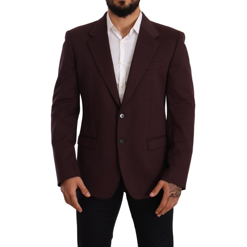 Lilafarbener Baumwollblazer von Dolce &amp; Gabbana