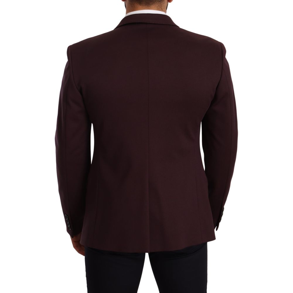 Lilafarbener Baumwollblazer von Dolce &amp; Gabbana