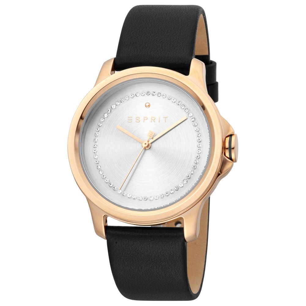 Esprit – Roségoldene Lederuhr