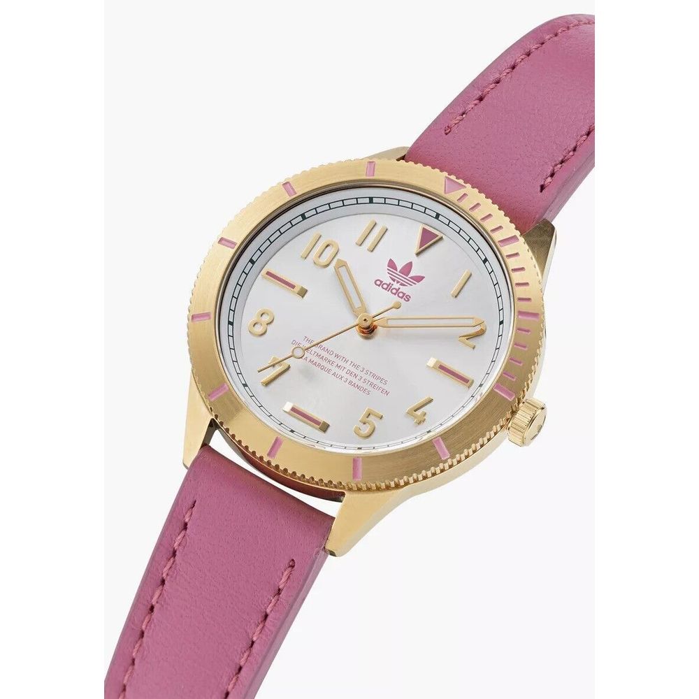 Adidas Mehrfarbige Lederuhr