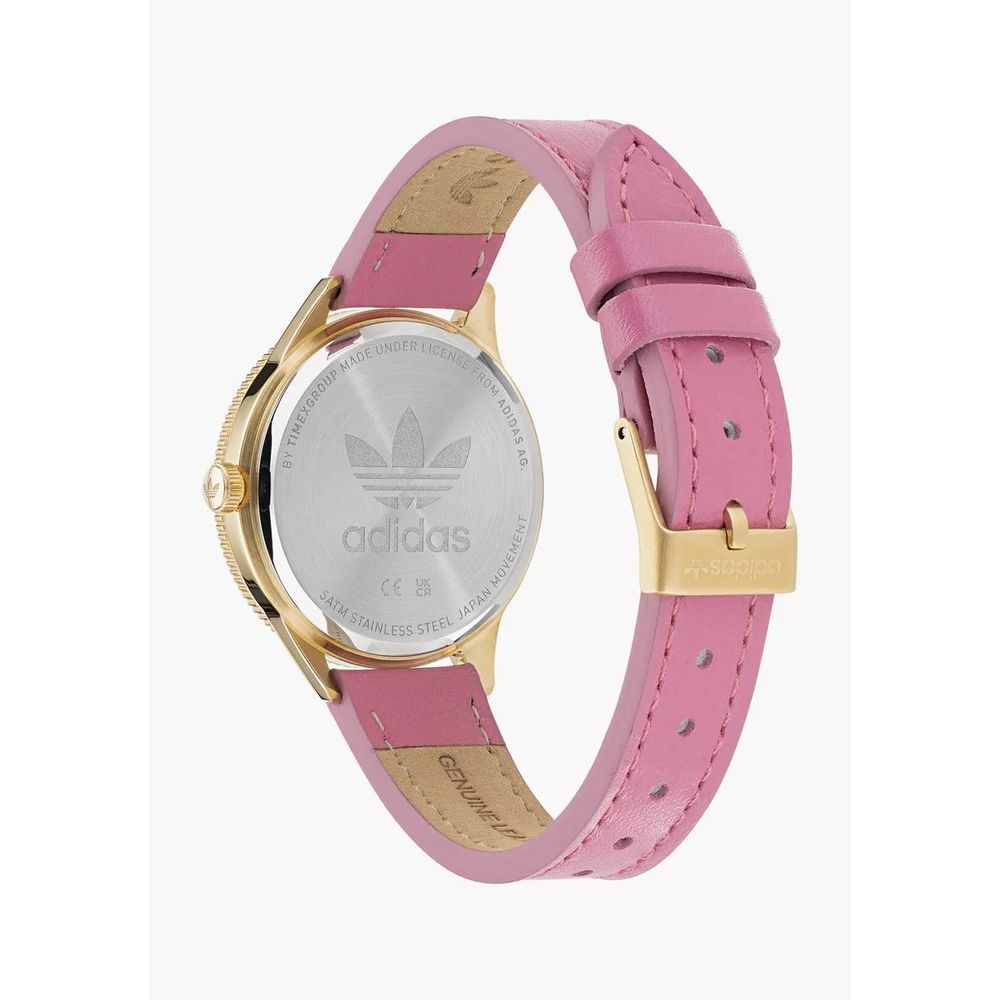 Adidas Mehrfarbige Lederuhr