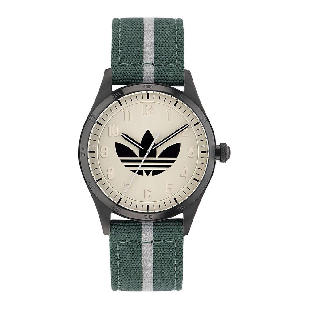Adidas Grüne Stoffuhr