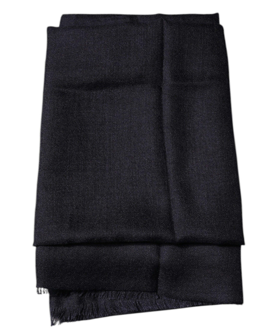 Dolce &amp; Gabbana – Schwarzer Kaschmir-Foulard-Schal mit Halstuch