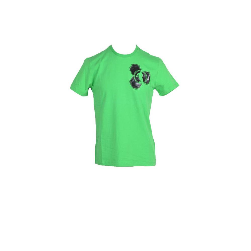 Bikkembergs Grünes Baumwoll-T-Shirt