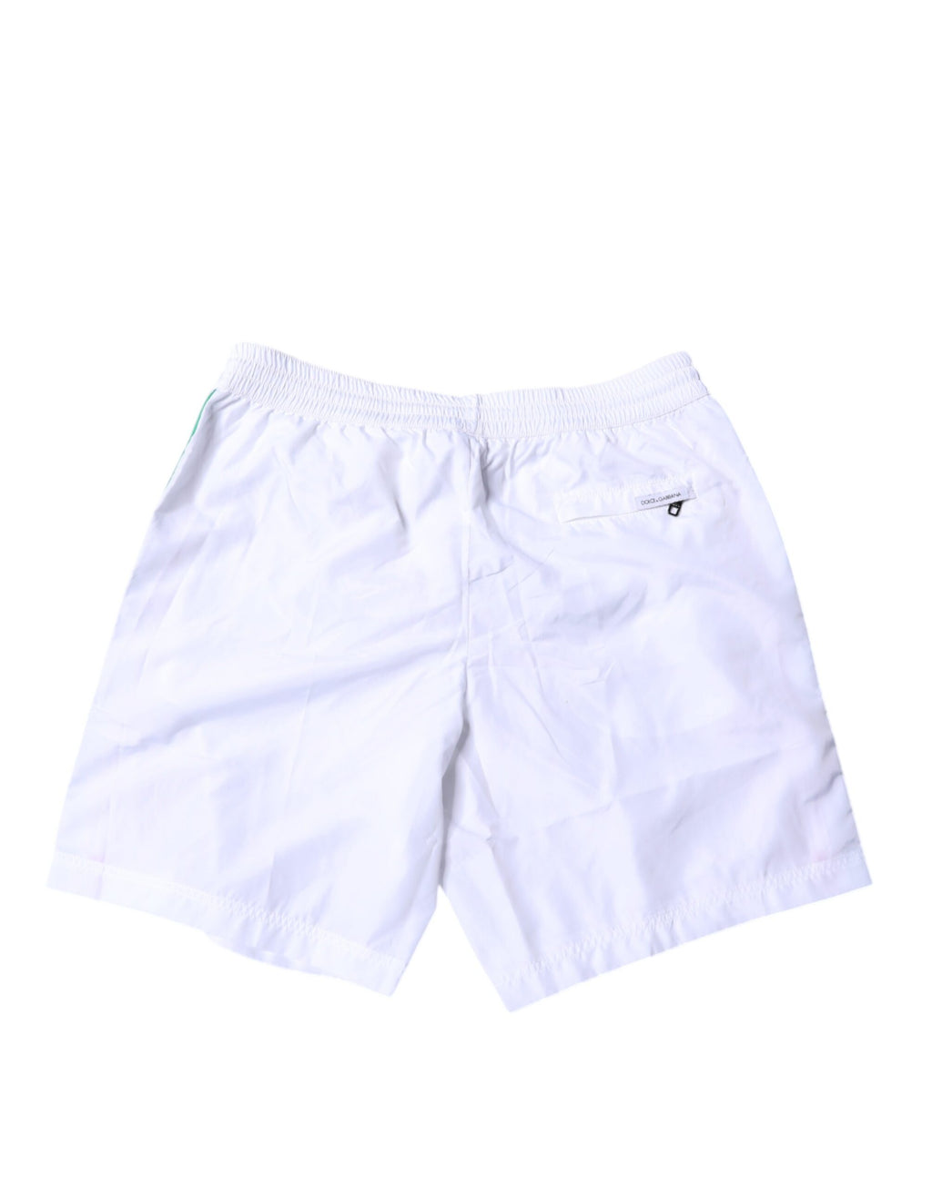 Dolce &amp; Gabbana – Strandshorts mit weißen Streifen, 2-teilige Bademode