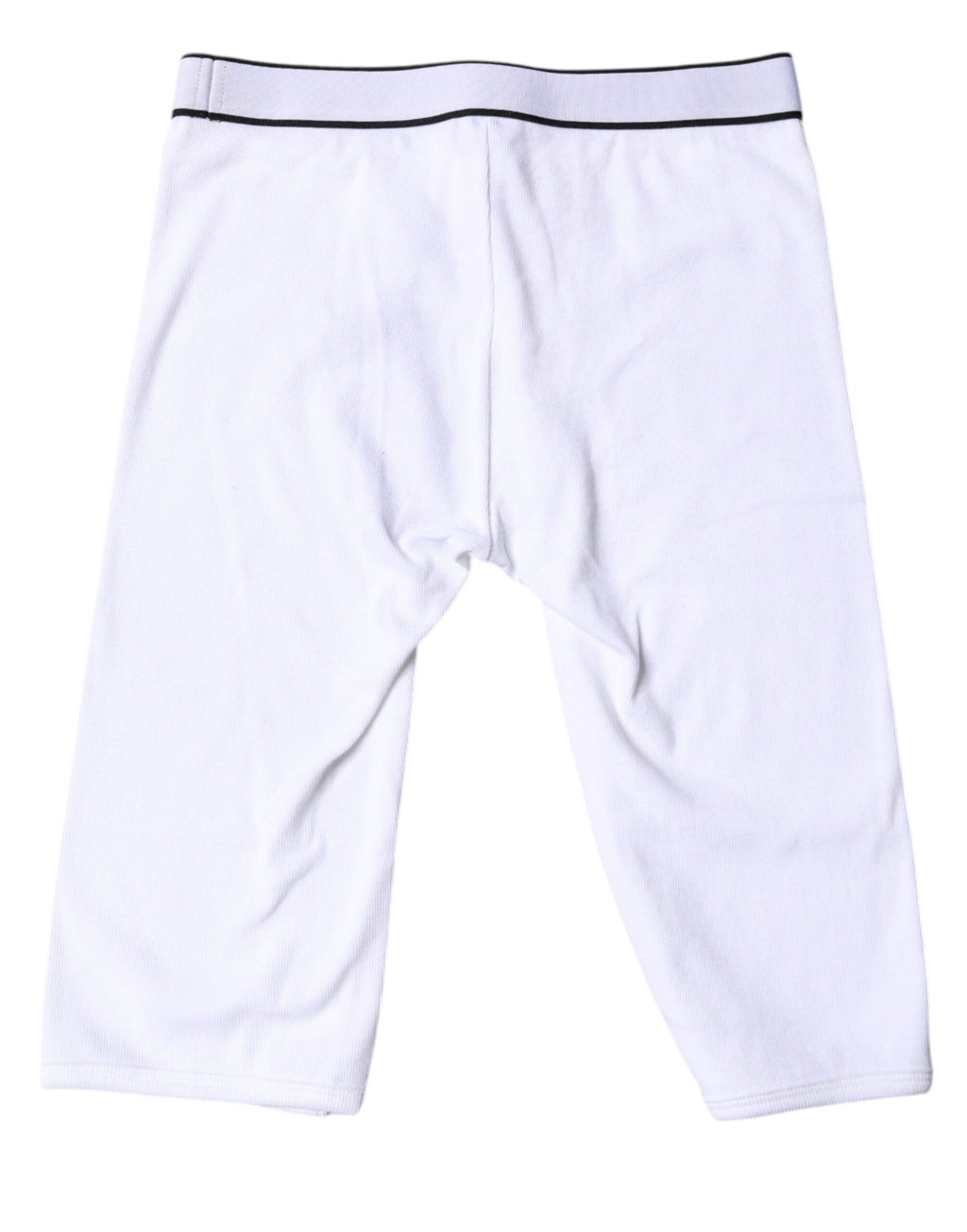 Dolce &amp; Gabbana – Kurze Strumpfhose aus Baumwolle mit weißem Logo