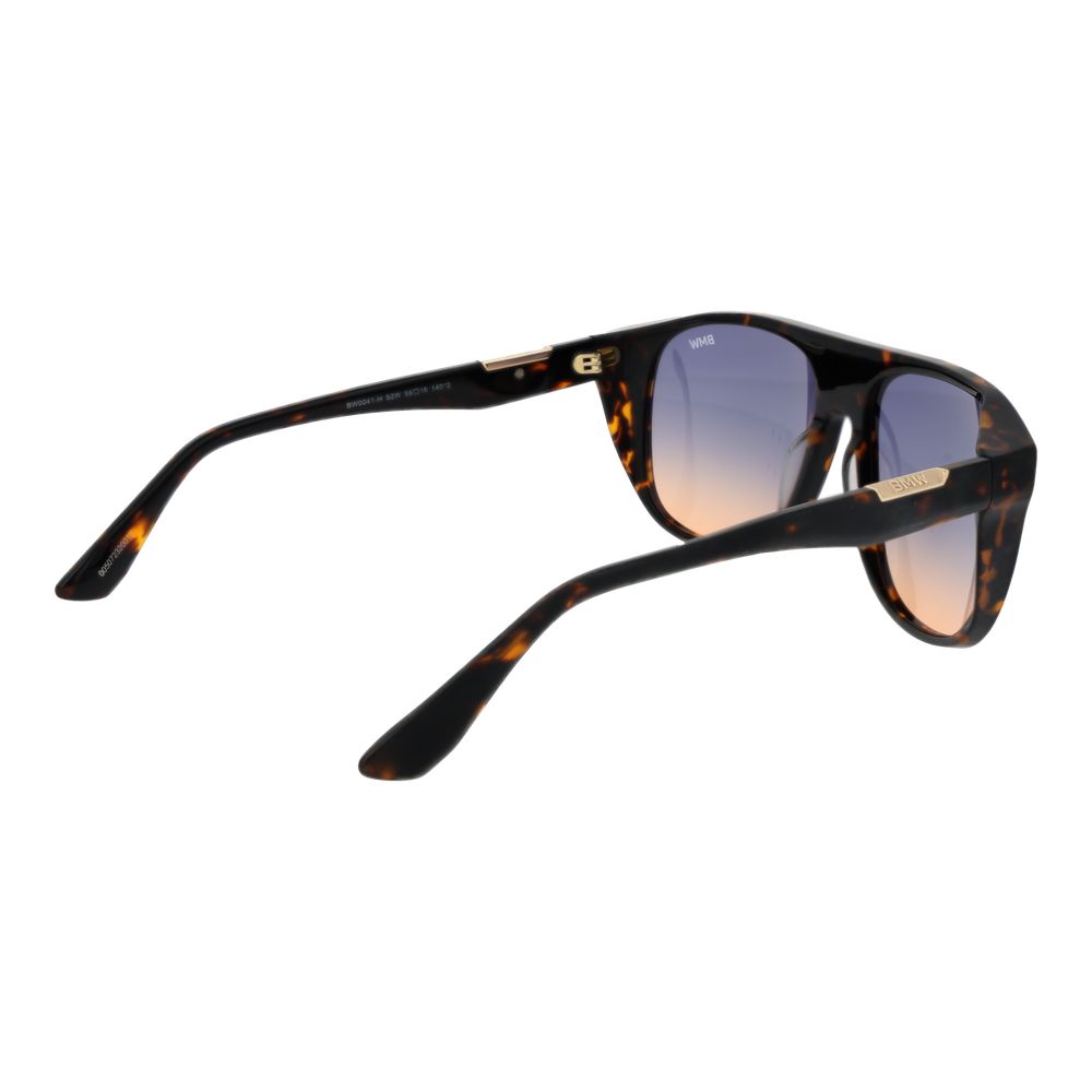BMW Brown Acetate Sunglasses - Allority