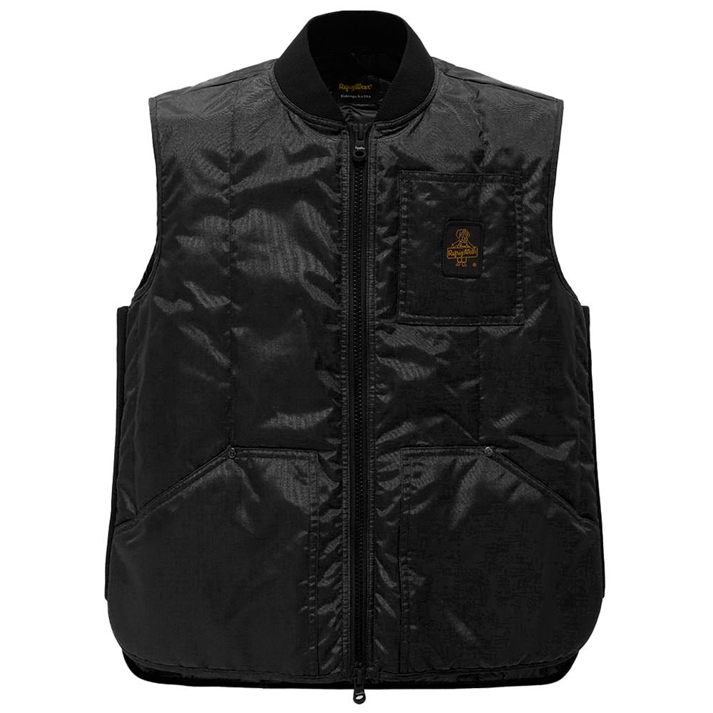 Schwarze Polyesterweste von Refrigiwear