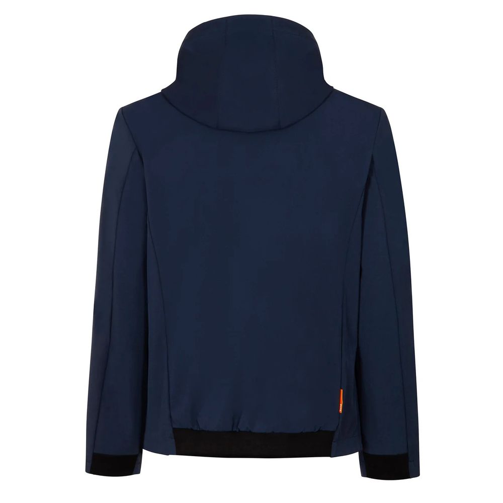 Suns Blaue Polyesterjacke