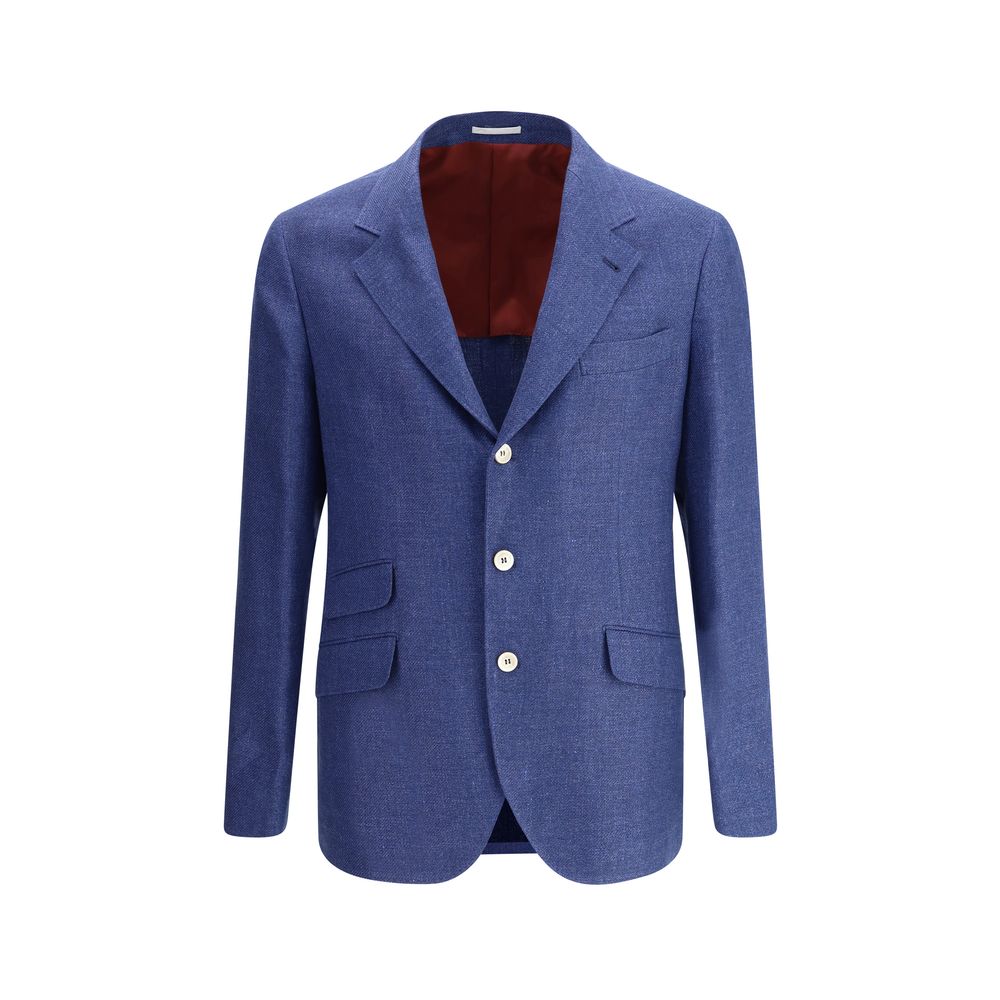 Brunello Cucinelli Leinen-Blazerjacke