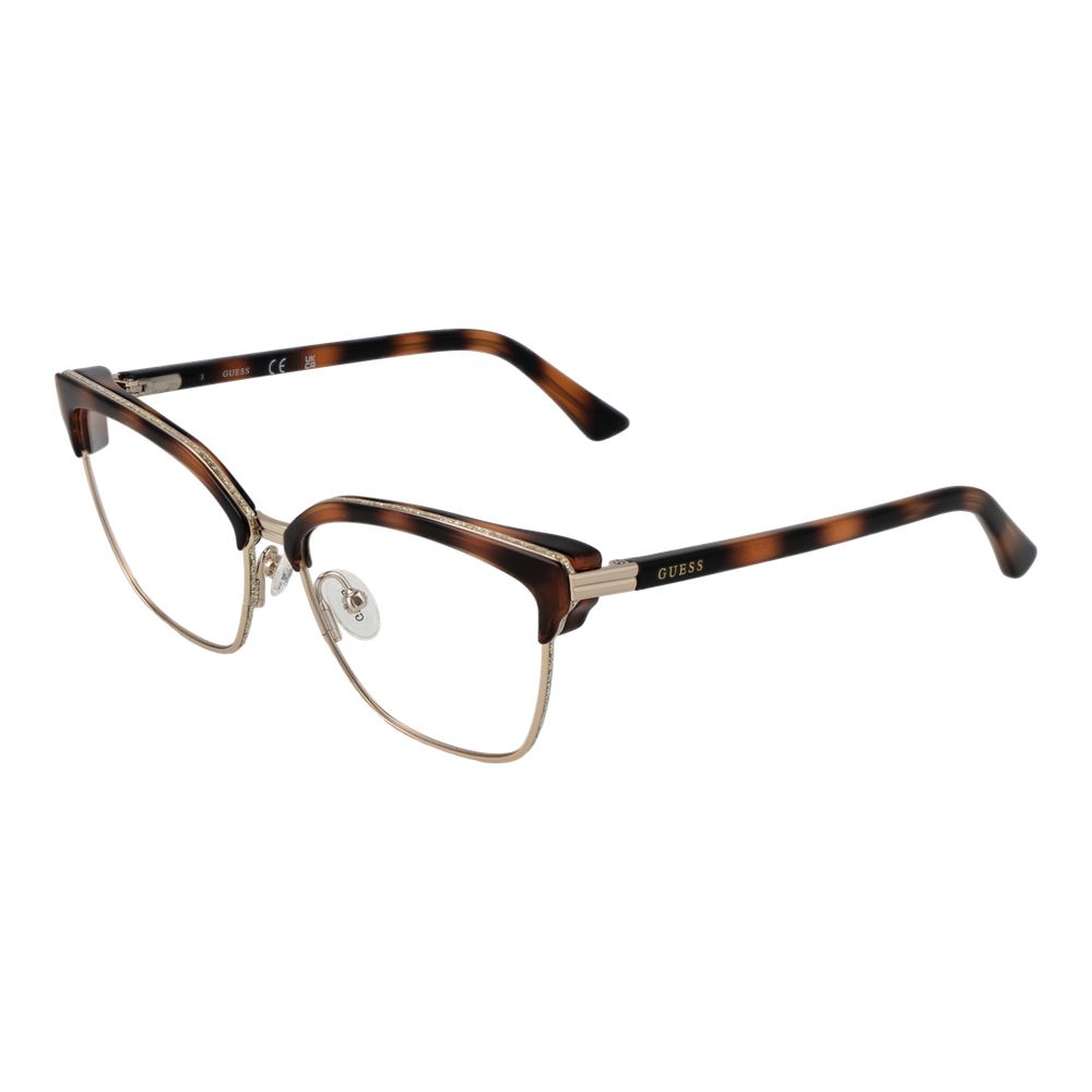 Guess Brown Plastic Glasses (Frames) - Allority