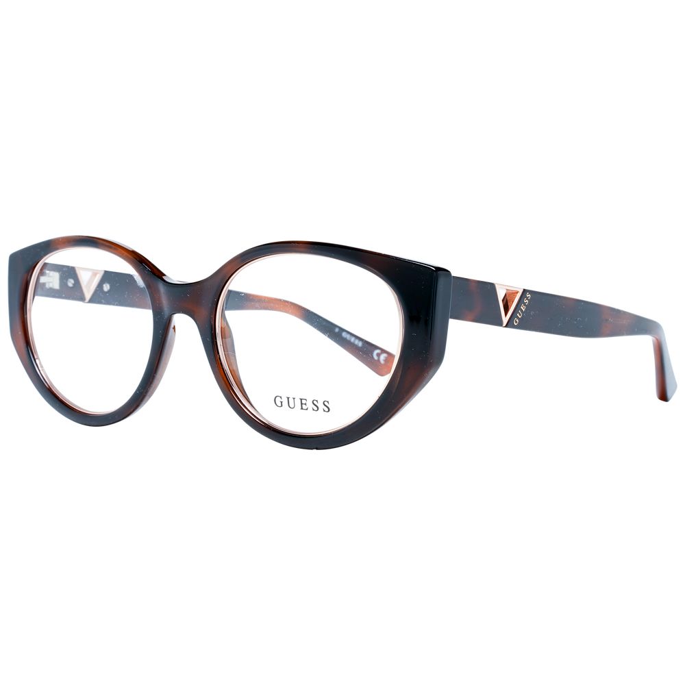 Guess Brown Plastic Glasses (Frames) - Allority