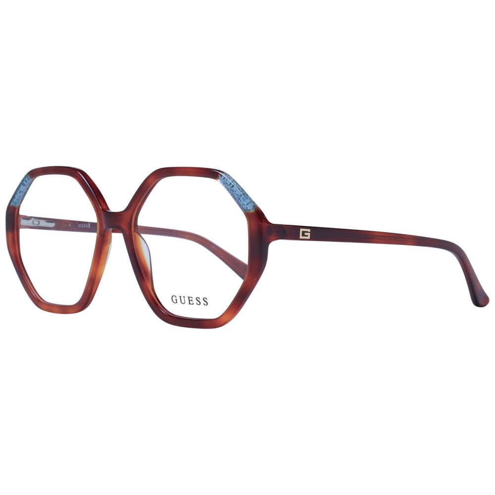 Guess Brown Acetate Glasses (Frames) - Allority