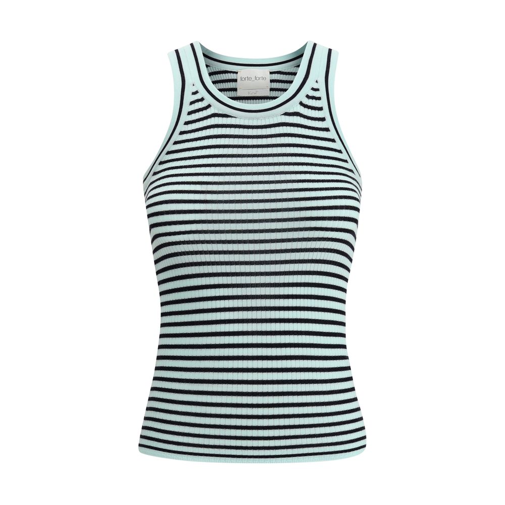 Forte_Forte Gestreiftes Tanktop