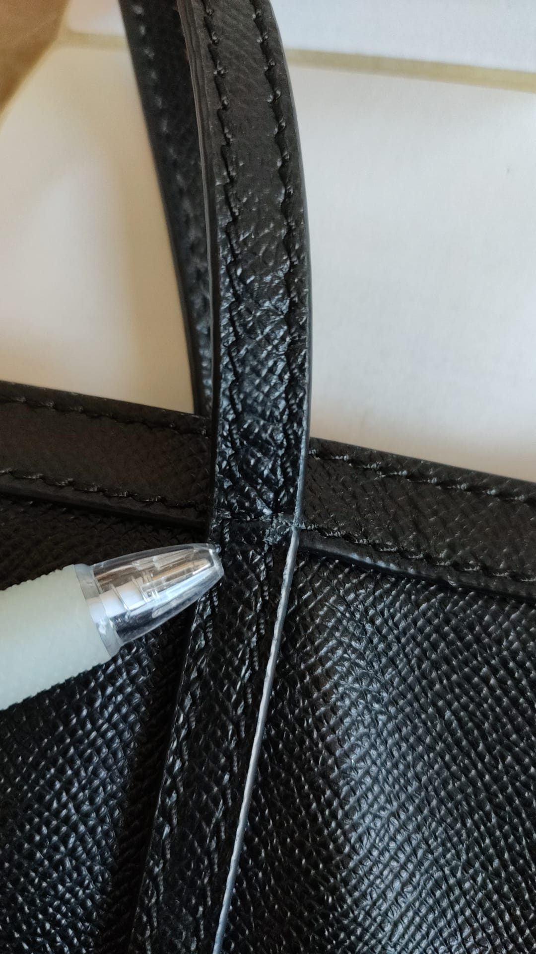 Dolce &amp; Gabbana – Einkaufstasche „Miss Escape“ aus schwarzem Leder