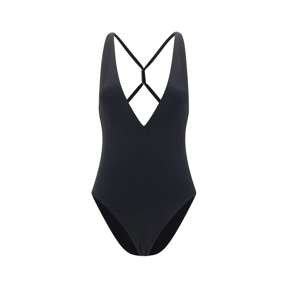 Versace Safety Pin Einteiliger Badeanzug