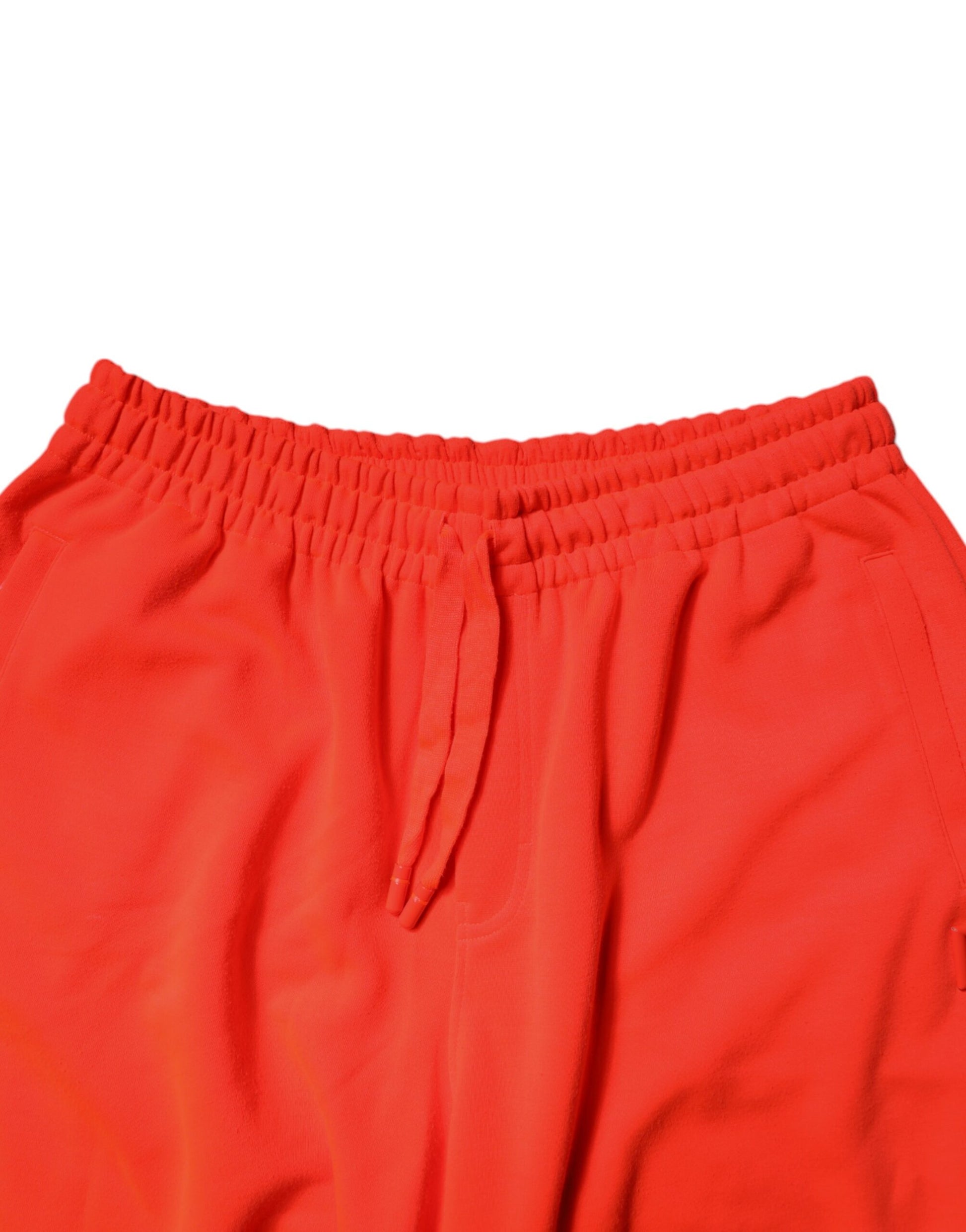 Dolce &amp; Gabbana Rote Bermudashorts aus Polyester mit mittlerer Taille für Herren