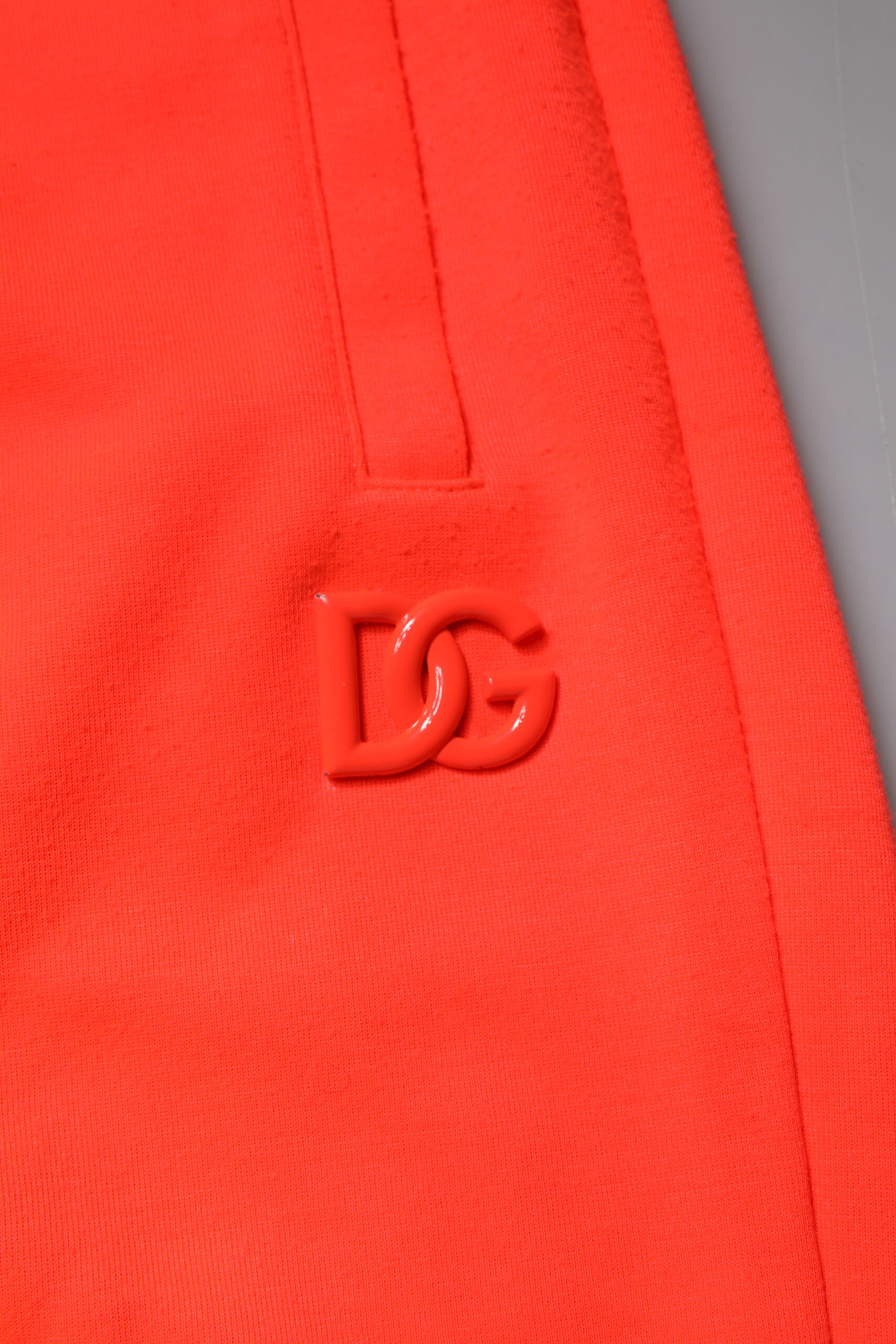 Dolce &amp; Gabbana Rote Bermudashorts aus Polyester mit mittlerer Taille für Herren
