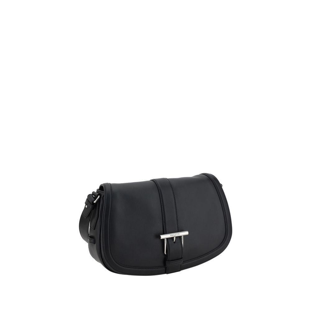 Alexander McQueen Satchel-Umhängetasche mit T-Riemen