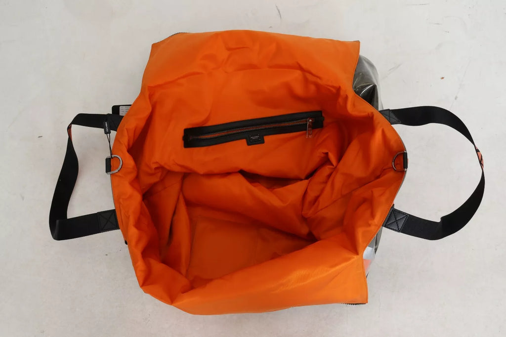 Dolce &amp; Gabbana – Grüne, übergroße Tragetasche aus Kunststoff im Fashion Expression-Stil