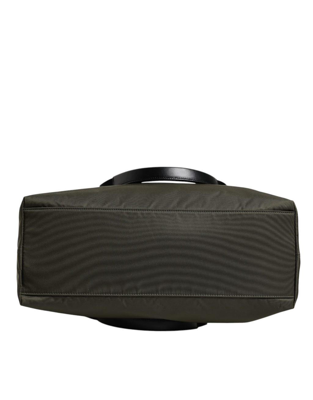 Dolce &amp; Gabbana Tragetasche aus Nylon in Militärgrün mit Schulterriemen