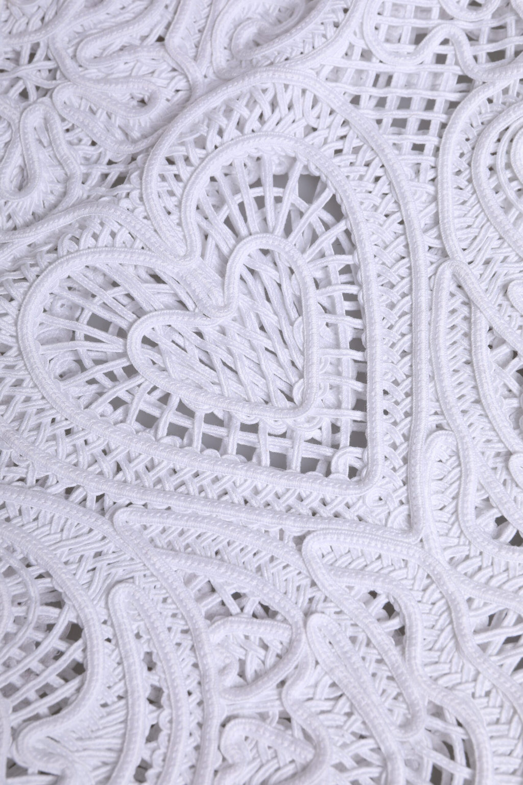 Dolce &amp; Gabbana – Weiße Einkaufstasche „Beatrice“ aus Cordonetto-Spitze