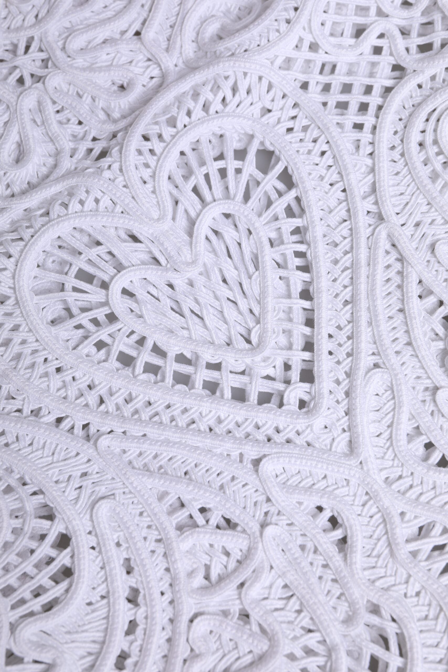 Dolce &amp; Gabbana – Weiße Einkaufstasche „Beatrice“ aus Cordonetto-Spitze